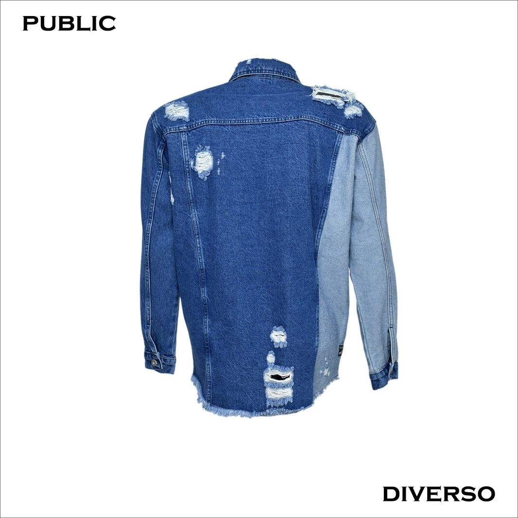 قميص جينز رجالي PUBLIC