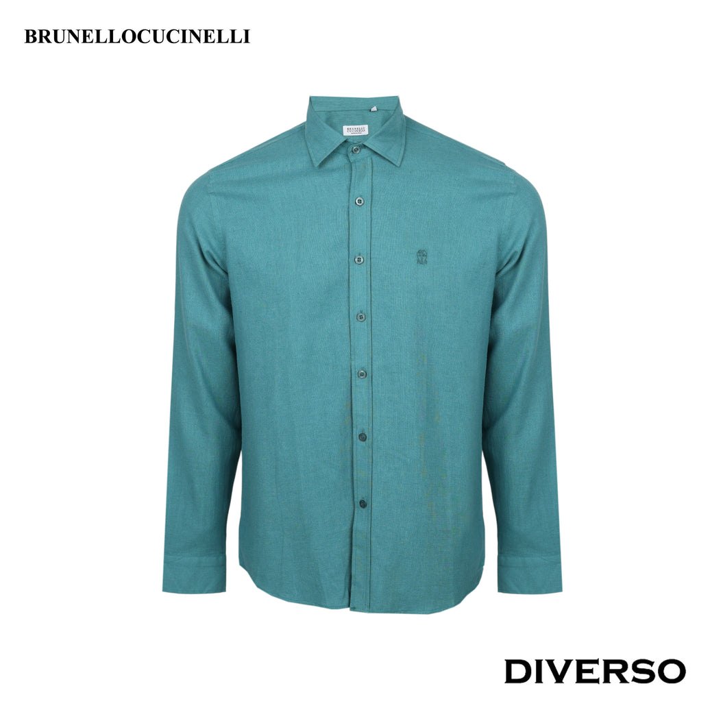 BRUNELLO CUCINELLI قميص رجالي