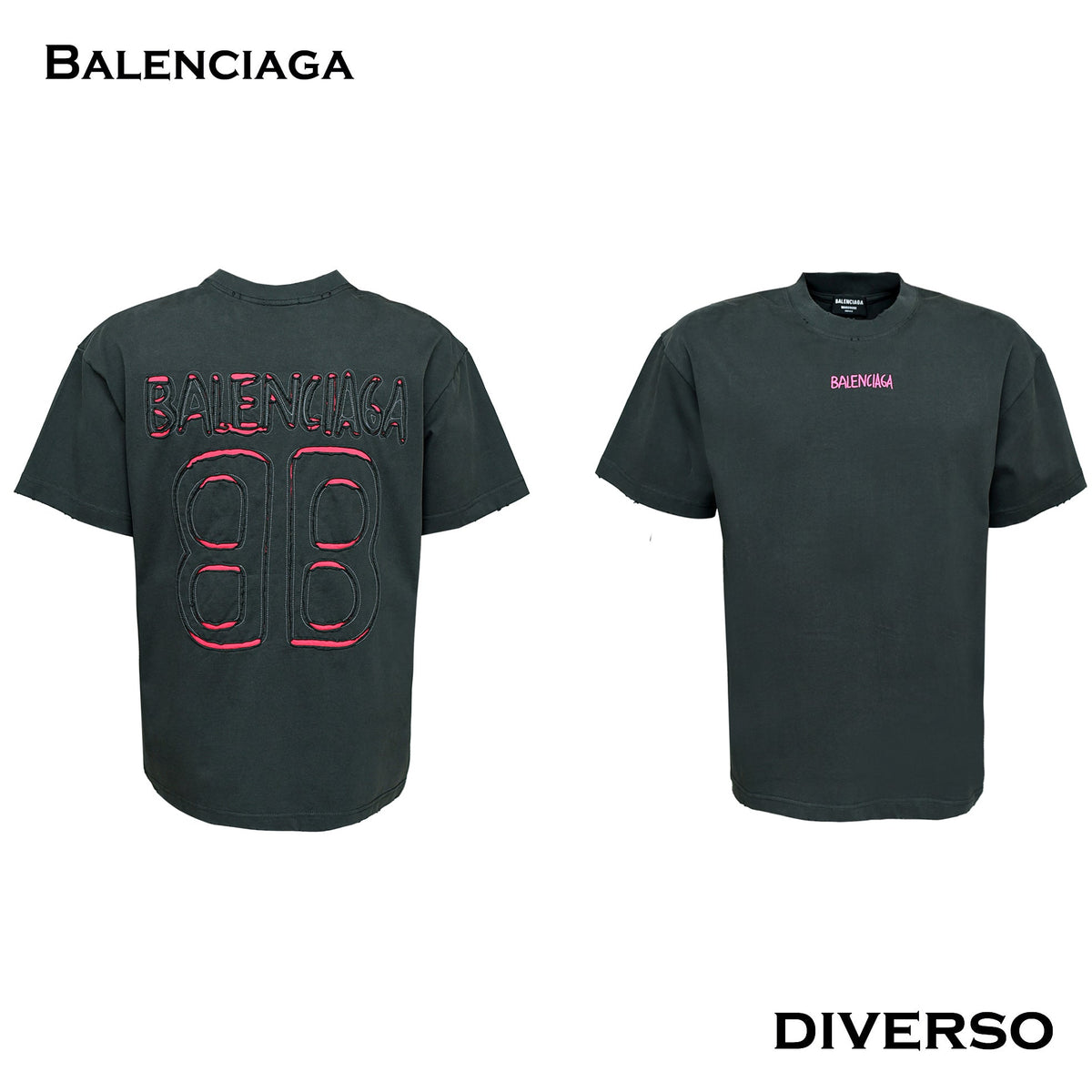تيشيرت رجالي اوڤر سايز BALENCIAGA